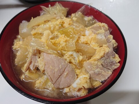 白菜たっぷり☆親子丼